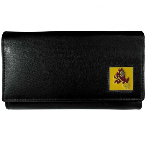 Arizona State Sun Devils Leather Women's Wallet