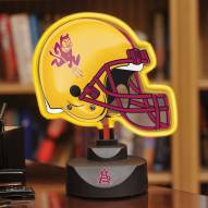 Arizona State Sun Devils Neon Helmet Desk Lamp