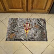 Arizona State Sun Devils Pitchfork Camo Scraper Door Mat