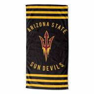 Arizona State Sun Devils Stripes Beach Towel