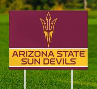 Arizona State Sun Devils Team Name Yard Sign