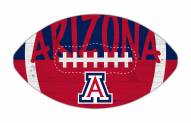 Arizona Wildcats 12" Football Cutout Sign