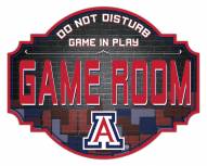 Arizona Wildcats 12" Game Room Tavern Sign