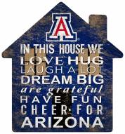 Arizona Wildcats 12" House Sign