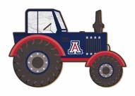 Arizona Wildcats 12" Tractor Cutout Sign
