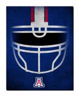 Arizona Wildcats 16" x 20" Ghost Helmet Canvas Print