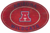 Arizona Wildcats 46" Heritage Logo Oval Sign