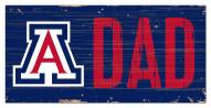 Arizona Wildcats 6" x 12" Dad Sign