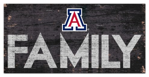 Arizona Wildcats 6&quot; x 12&quot; Family Sign