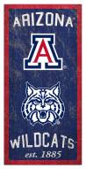 Arizona Wildcats 6" x 12" Heritage Sign