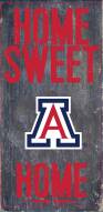 Arizona Wildcats 6" x 12" Home Sweet Home Sign