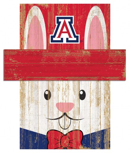 Arizona Wildcats 6&quot; x 5&quot; Easter Bunny Head
