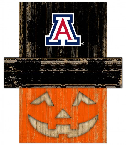Arizona Wildcats 6&quot; x 5&quot; Pumpkin Head
