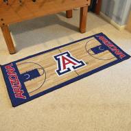Arizona Wildcats Basketball Court Runner Rug