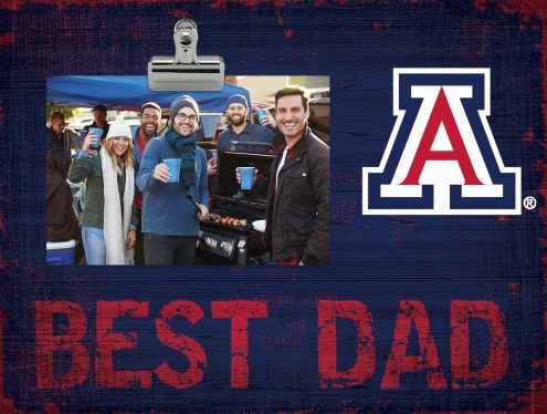 Arizona Wildcats Best Dad Clip Frame