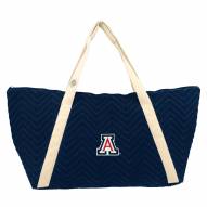 Arizona Wildcats Chevron Stitch Weekender Bag