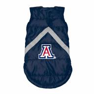 Arizona Wildcats Dog Puffer Vest