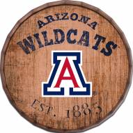 Arizona Wildcats Established Date 16" Barrel Top