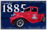 Arizona Wildcats Established Truck 11" x 19" Sign