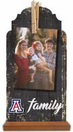 Arizona Wildcats Family Tabletop Clothespin Picture Holder