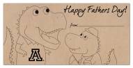 Arizona Wildcats Father's Day Coloring Sign