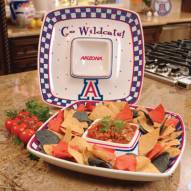 Arizona Wildcats Gameday Chip N Dip Dish