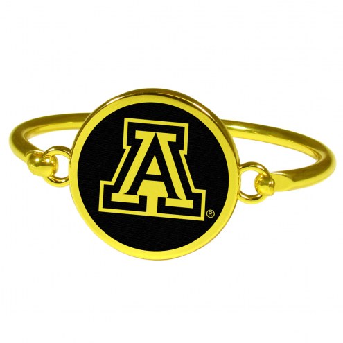 Arizona Wildcats Gold Tone Bangle Bracelet