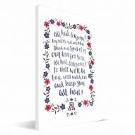 Arizona Wildcats Hand-Painted Song Canvas Print