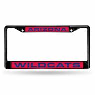 Arizona Wildcats Laser Black License Plate Frame