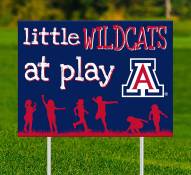 Arizona Wildcats Little Fans at Play 2-Sided Yard Sign