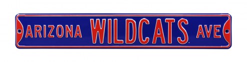 Arizona Wildcats NCAA Embossed Street Sign