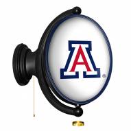 Arizona Wildcats Oval Rotating Lighted Wall Sign