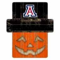 Arizona Wildcats Pumpkin Cutout with Stake