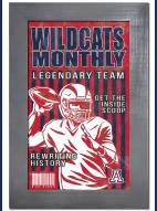 Arizona Wildcats Team Monthly 11" x 19" Framed Sign
