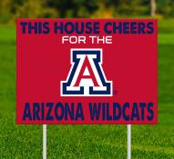 Arizona Wildcats This House Cheers for Yard Sign
