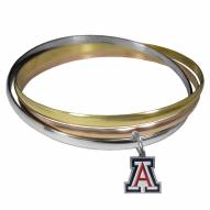Arizona Wildcats Tri-color Bangle Bracelet