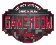 Arkansas Razorbacks 12" Game Room Tavern Sign