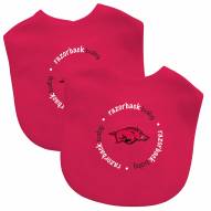 Arkansas Razorbacks 2-Pack Baby Bibs