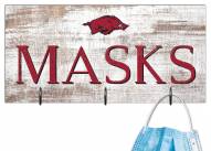 Arkansas Razorbacks 6" x 12" Mask Holder