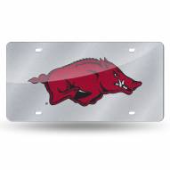 Arkansas Razorbacks Bling License Plate