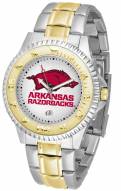 Arkansas Razorbacks Competitor Two-Tone Men's Watch