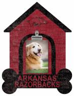Arkansas Razorbacks Dog Bone House Clip Frame