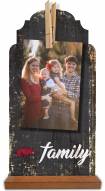 Arkansas Razorbacks Family Tabletop Clothespin Picture Holder