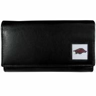 Arkansas Razorbacks Leather Women's Wallet