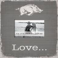 Arkansas Razorbacks Love Picture Frame
