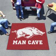 Arkansas Razorbacks Man Cave Tailgate Mat