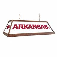Arkansas Razorbacks Premium Wood Pool Table Light