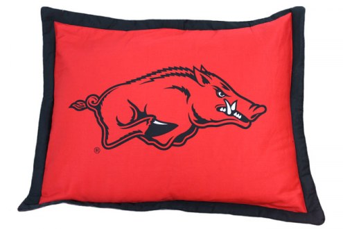 Arkansas Razorbacks Printed Pillow Sham