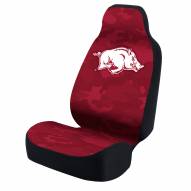 Arkansas Razorbacks Red Camo Universal Bucket Car Seat Cover