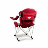 Arkansas Razorbacks Red Reclining Camp Chair